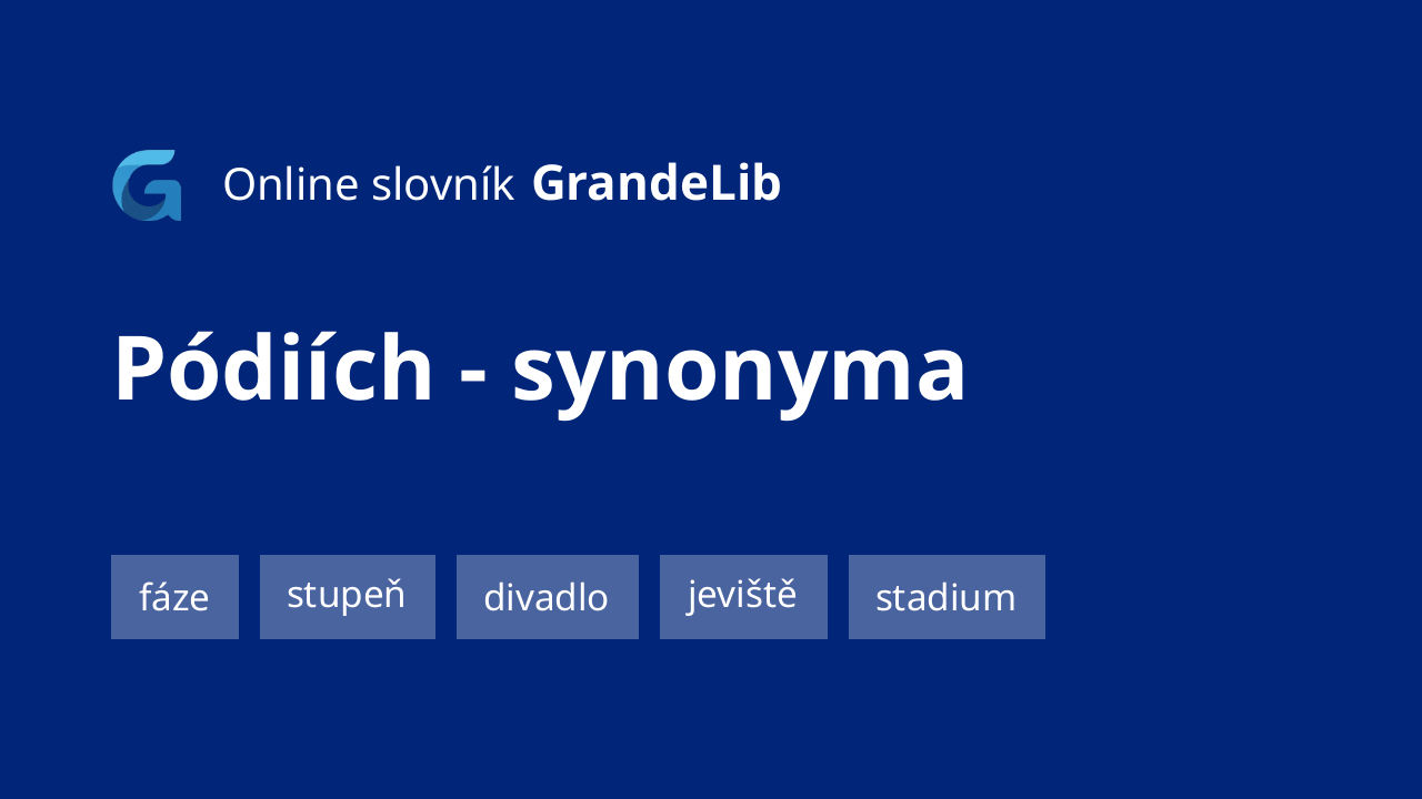 pódiích