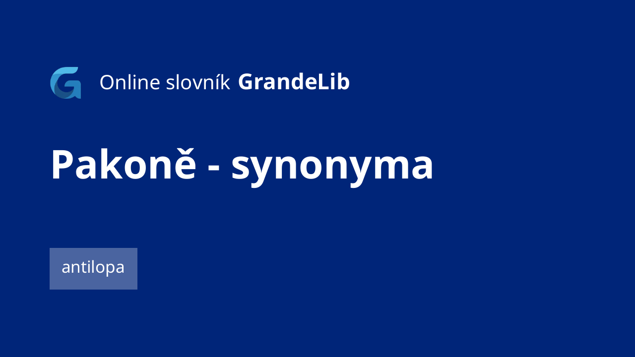 pakoně