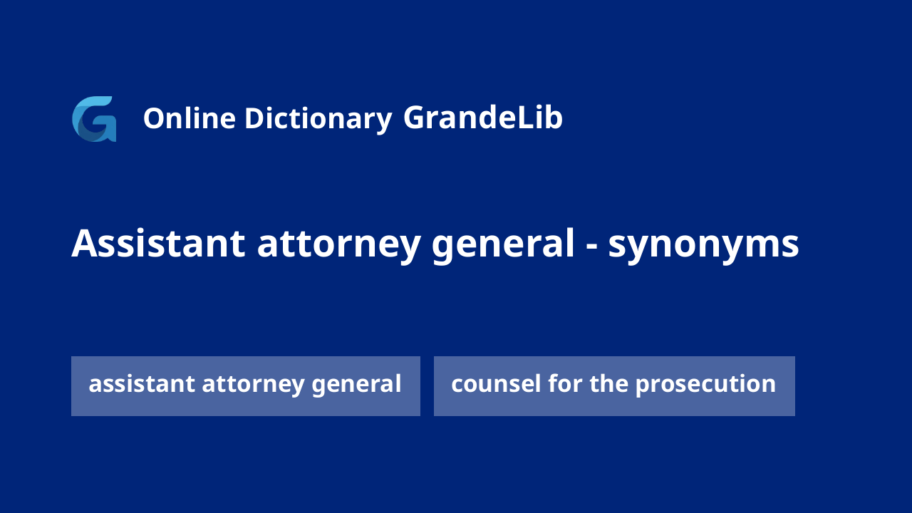 assistant attorney general