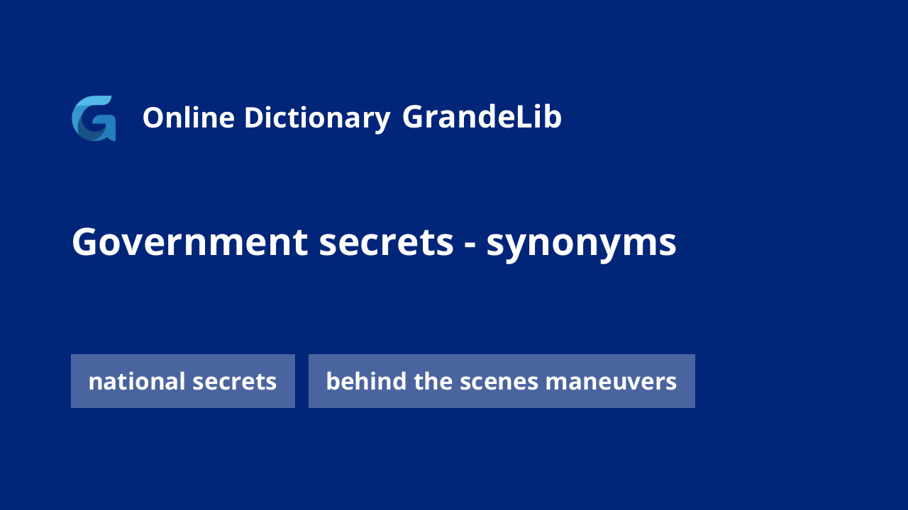 government secrets