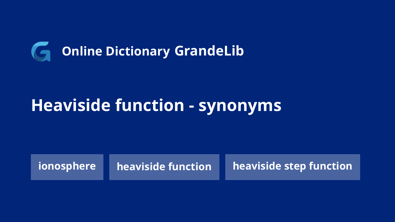 heaviside function