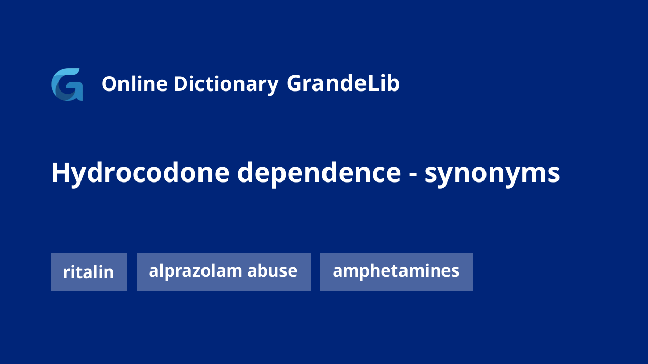 hydrocodone dependence