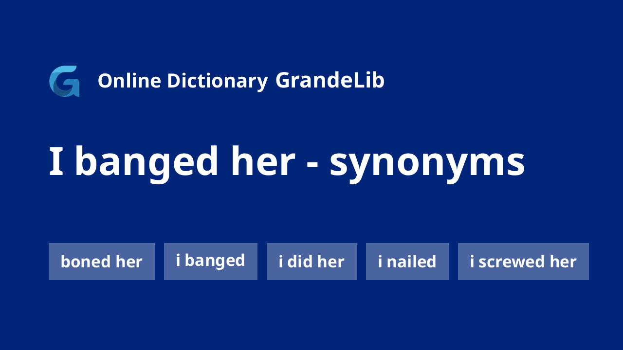 i banged her