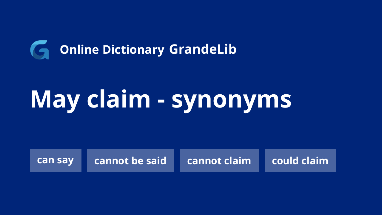 may claim