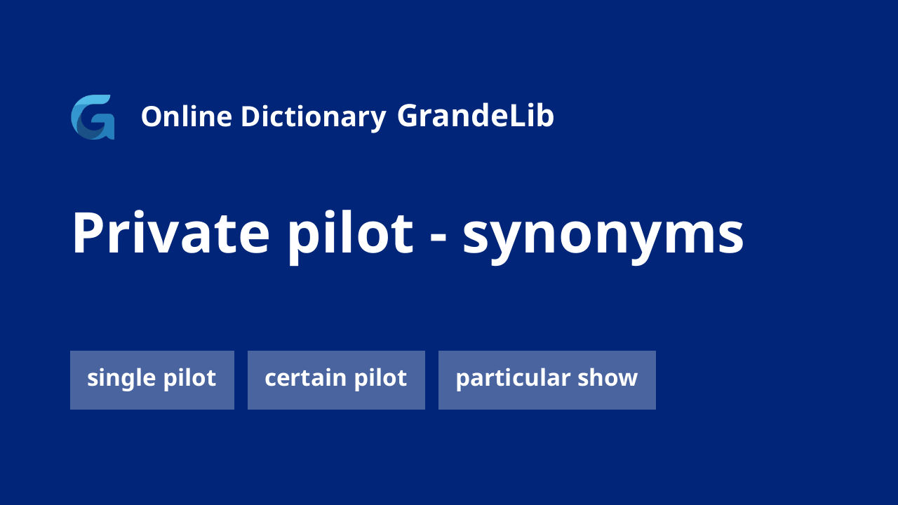 private pilot