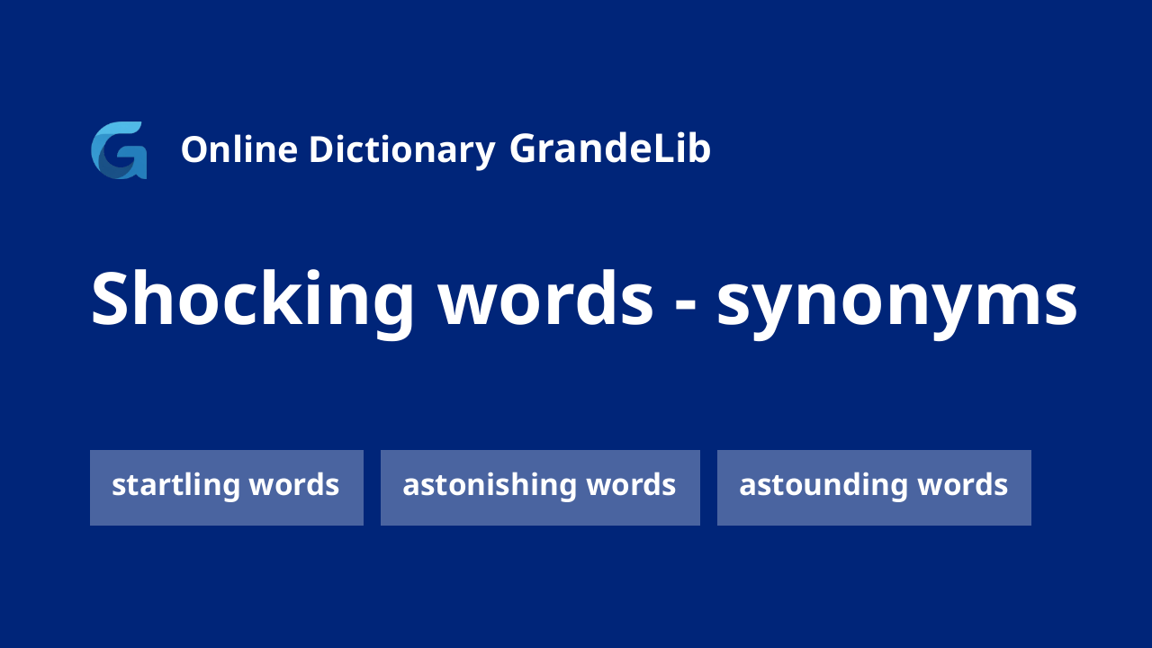 shocking words