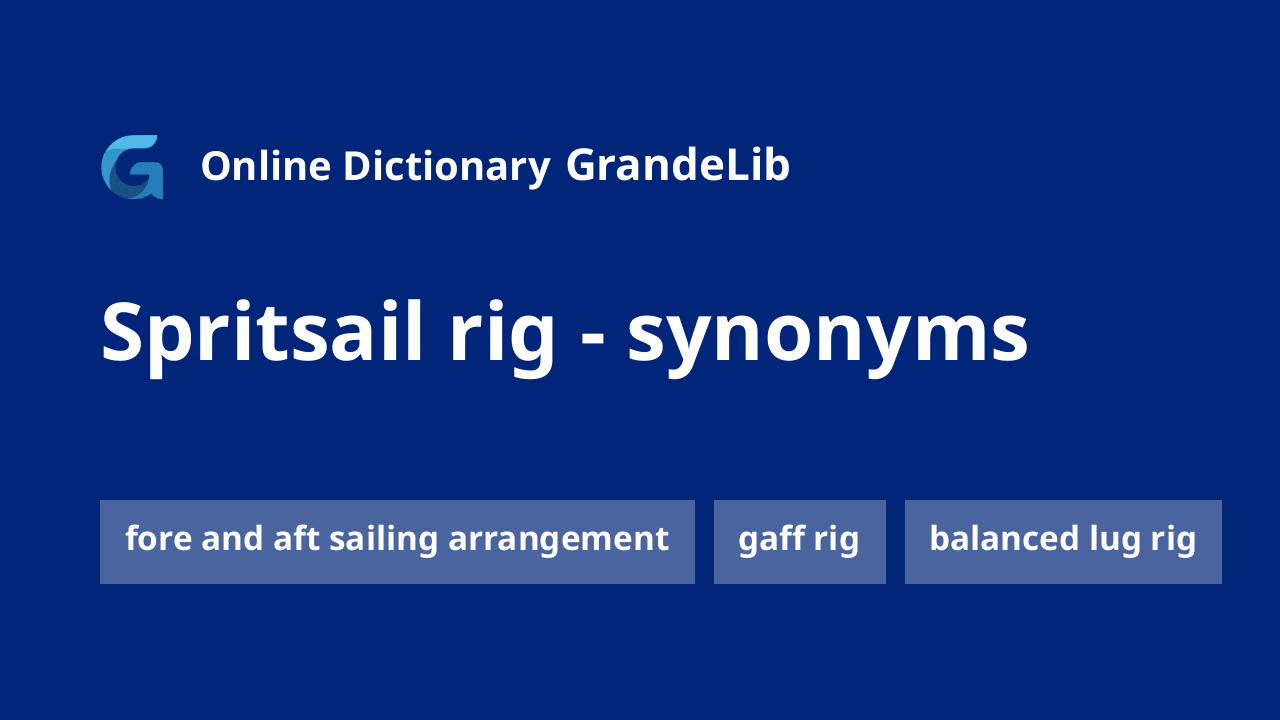 spritsail rig